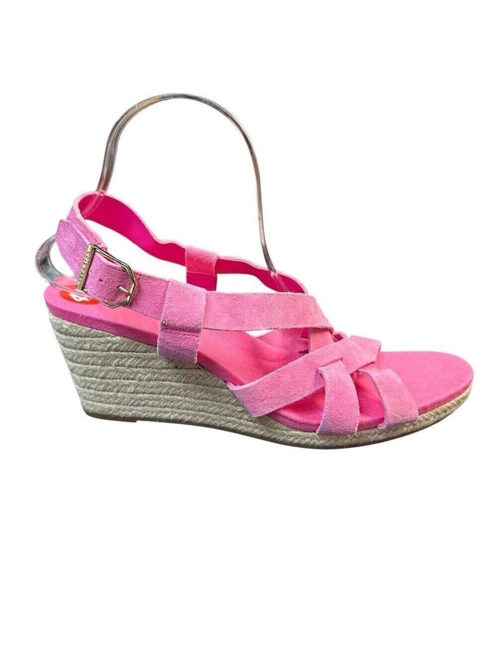 Cole Haan Women's Pink Slingback Wedge Sandals NWOT Size 11